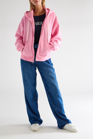 Sweat à capuche - Rose