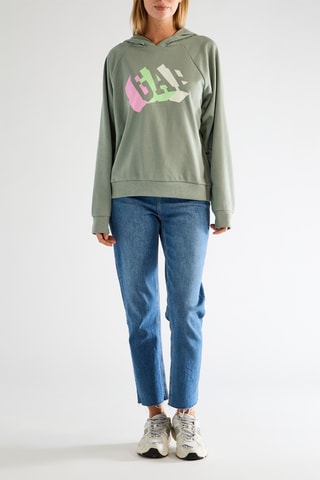 Sweat à capuche - Vert olive