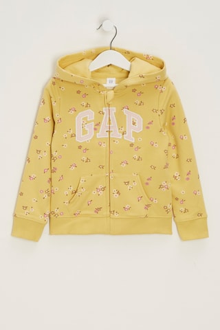 Sweat à capuche - Jaune