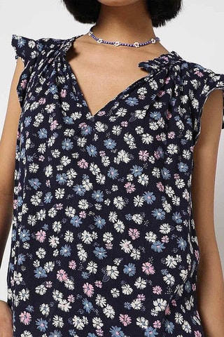Top - Bleu marine