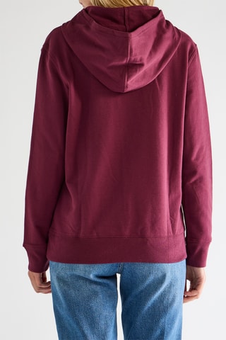 Sweat à capuche - Bordeaux