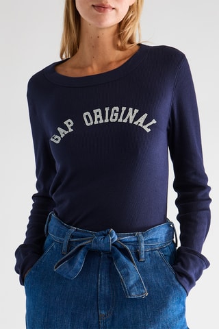 Top - Bleu marine