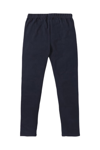 Pantalon en coton biologique - Bleu marine