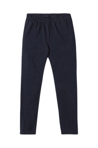 Pantalon en coton biologique - Bleu marine