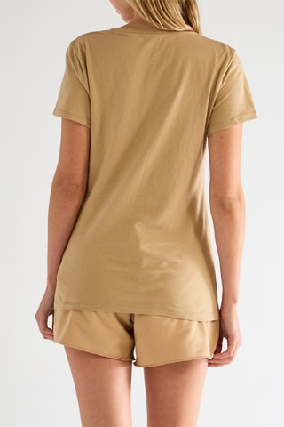 2 t-shirts - Beige et bleu marine