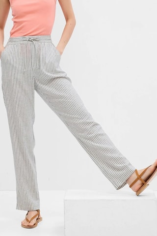 Pantalon en lin - Blanc