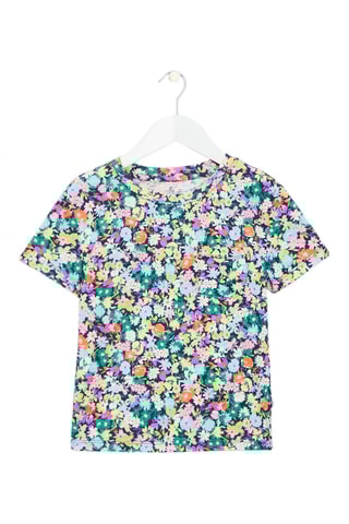 Top en coton biologique - Multicolore