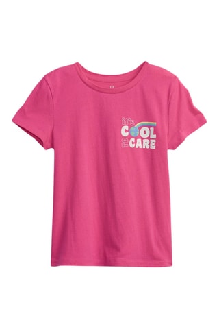Top en coton biologique - Rose