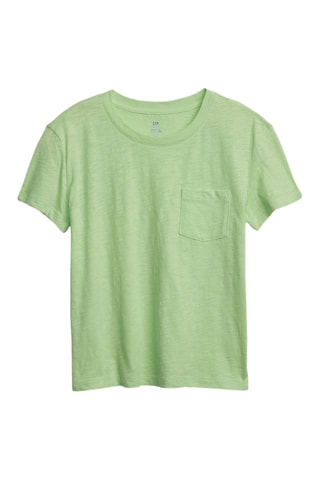 T-shirt en coton biologique - Vert clair