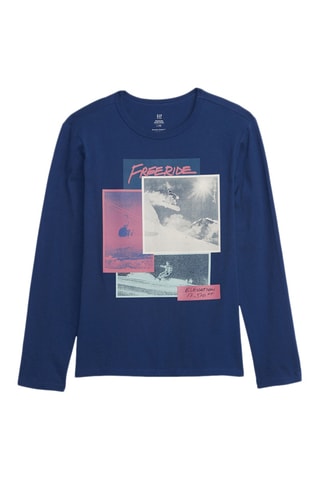 Top - Bleu marine