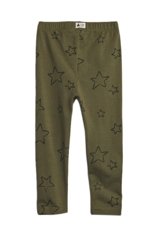 Pantalon en coton biologique - Vert
