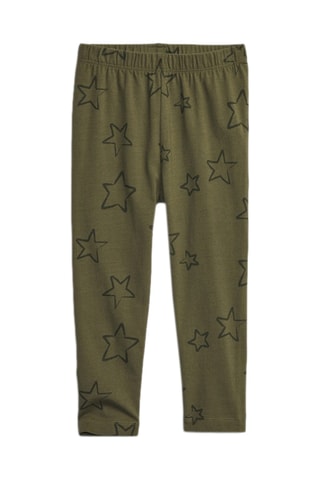Pantalon en coton biologique - Vert