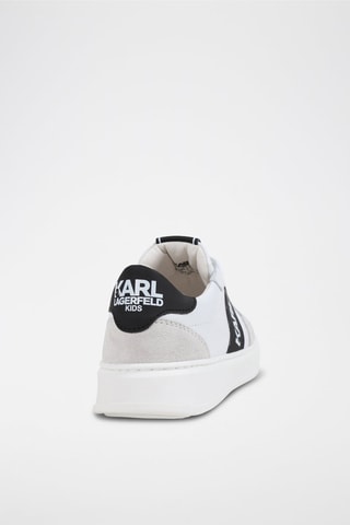 Baskets en cuir - Blanc - Karl Lagerfeld