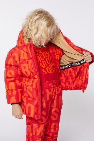Gewatteerde Jas met Capuchon - Rood - Marc Jacobs