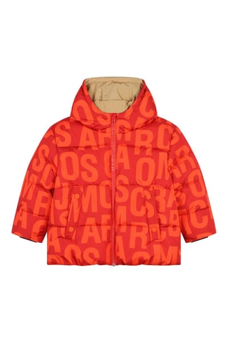 Gewatteerde Jas met Capuchon - Rood - Marc Jacobs