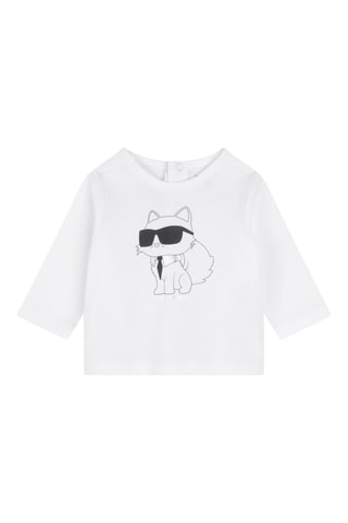 3-delige Biologisch Katoenen Set - Roze en Wit - Karl Lagerfeld