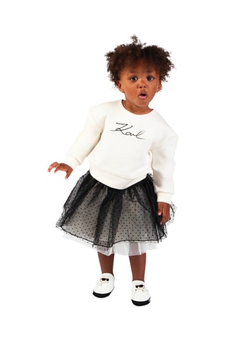 Sweater en Rok - Ecru - Karl Lagerfeld