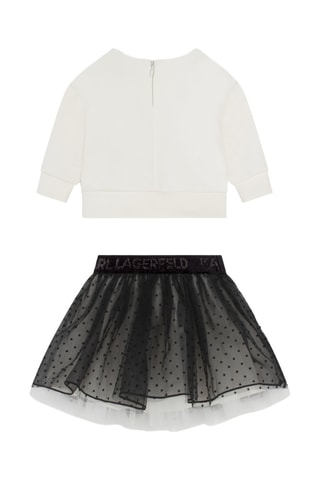 Sweater en Rok - Ecru - Karl Lagerfeld