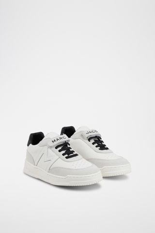 Baskets en cuir - Ivoire - Marc Jacobs
