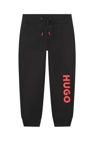 Jogging en coton biologique - Noir - Hugo