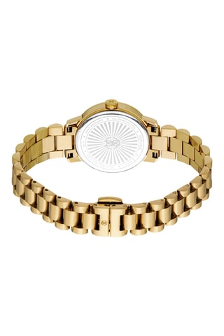 Montre à quartz en acier - Doré et argenté