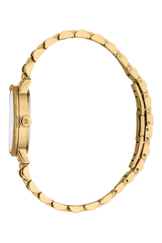 Montre à quartz en acier - Doré et argenté