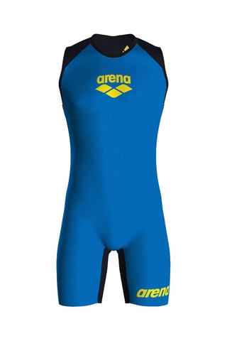Maillot 1 pièce Bleu électrique et anthracite