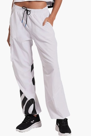 Pantalon cargo - Blanc
