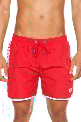 Short de bain - Rouge