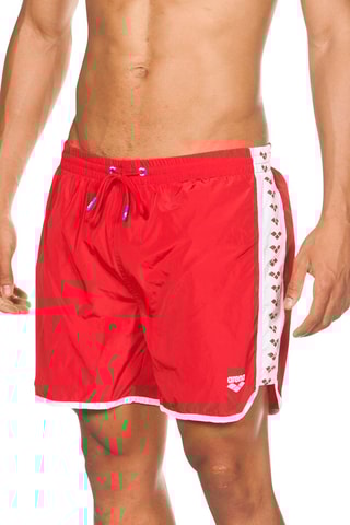 Short de bain - Rouge