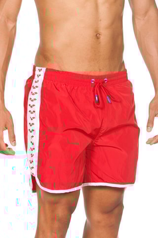 Short de bain - Rouge