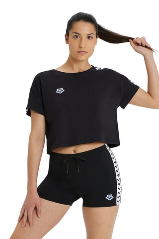 Crop top Noir