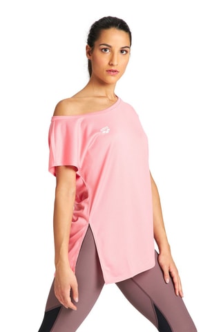 Top asymétrique Rose