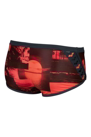 Boxer de bain Rouge et noir