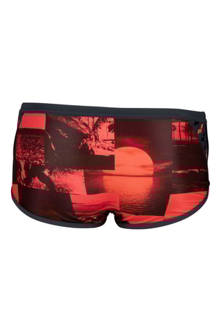 Boxer de bain Rouge et noir