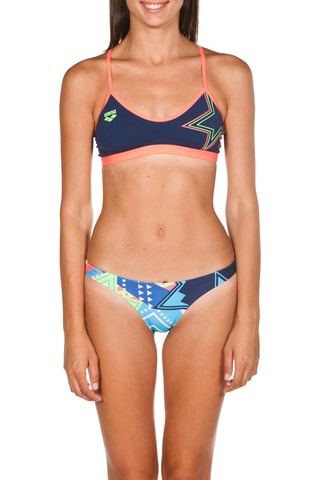 Maillot 2 pièces - Bleu marine et vert