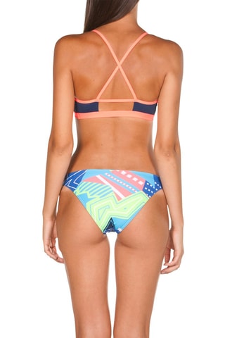 Maillot 2 pièces - Bleu marine et vert