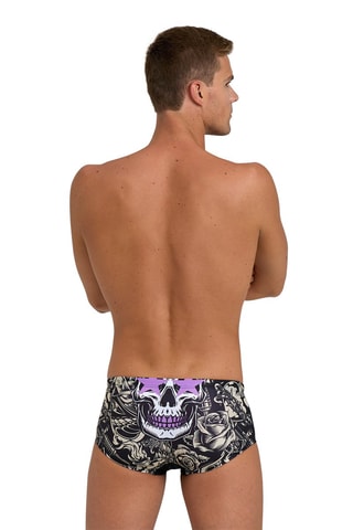 Slip de bain Crazy King - Noir