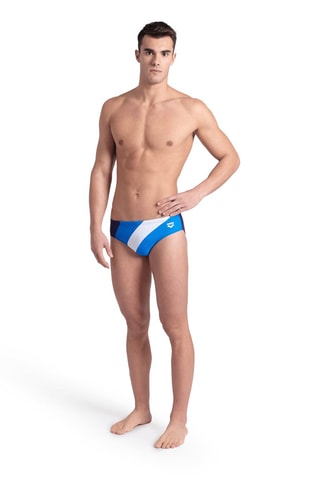 Slip de bain Waves Profile - Bleu
