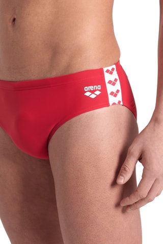 Slip de bain Icons - Rouge