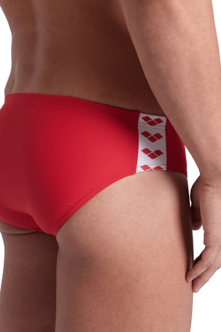 Slip de bain Icons - Rouge