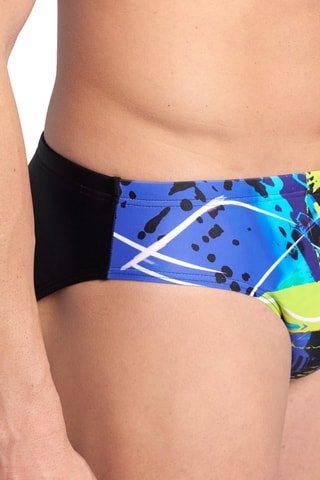 Slip de bain Funny Spot - Noir