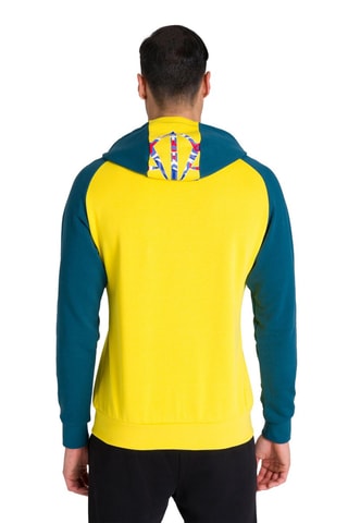 Sweat à capuche Bleu canard