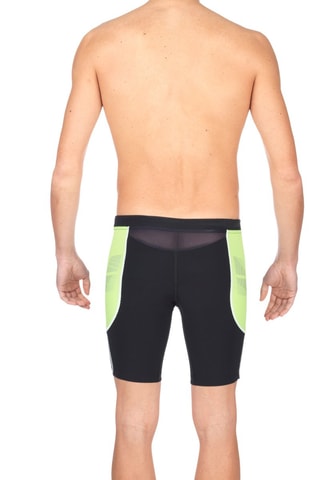Cycliste de bain Noir et vert clair