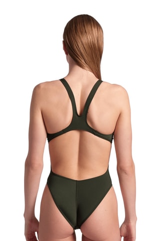 Maillot 1 pièce - Vert foncé