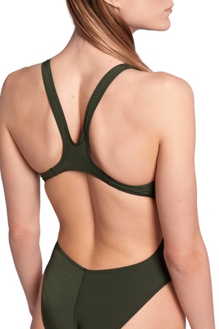 Maillot 1 pièce - Vert foncé
