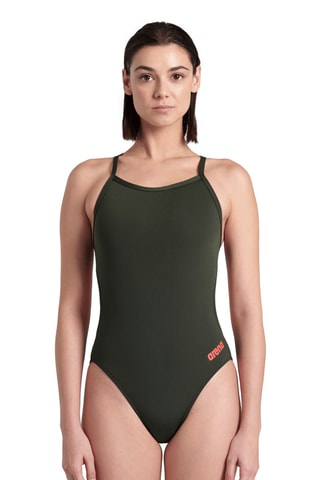 Maillot 1 pièce - Vert foncé