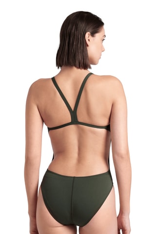 Maillot 1 pièce - Vert foncé