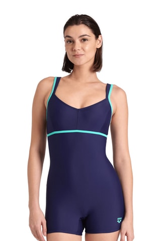 Combi-short de bain - Bleu marine