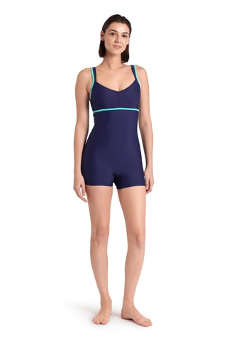 Combi-short de bain - Bleu marine